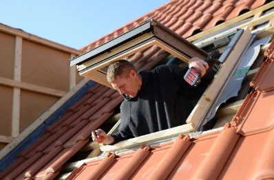 Pose de fenêtres de toit Velux à la Rothière